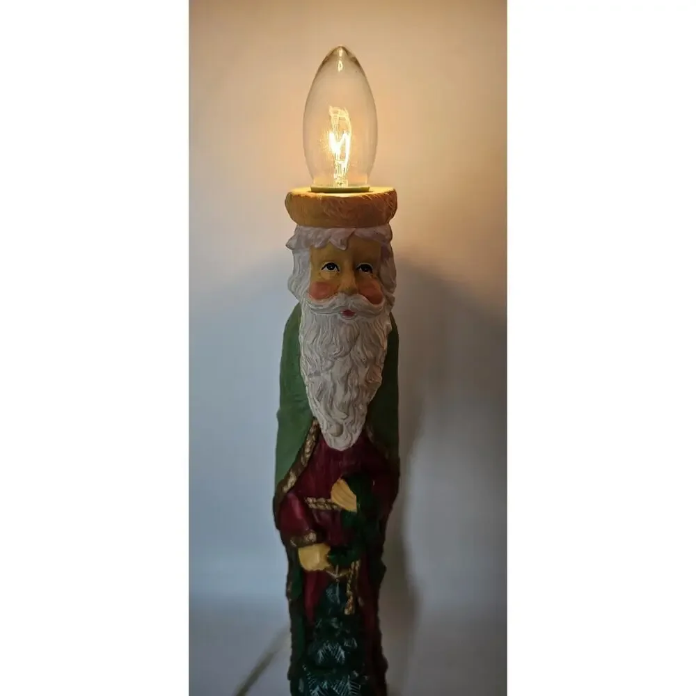 Trim-At-Home Vintage Santa Lamp Night Light